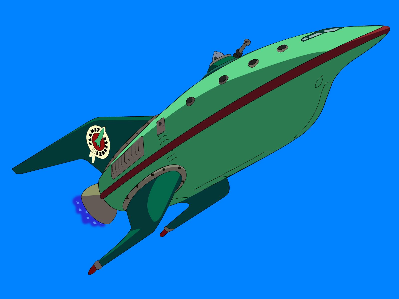 Detail Futurama Ship Nomer 19