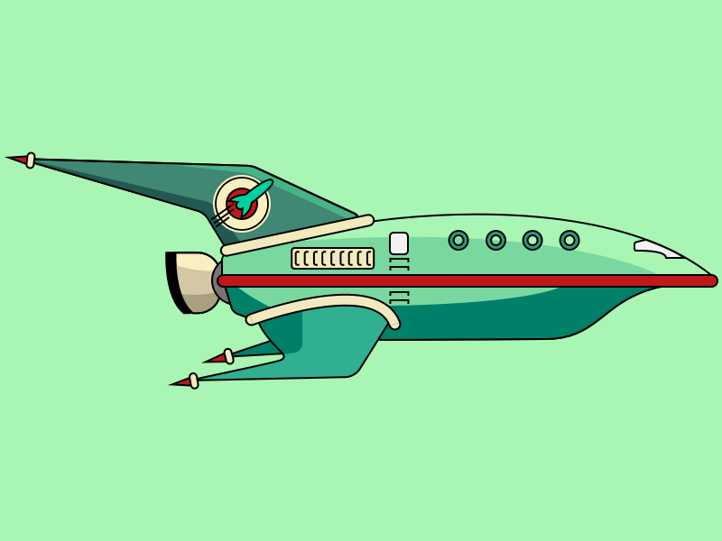 Detail Futurama Ship Nomer 8