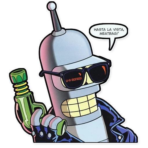 Detail Futurama Stickers Nomer 40