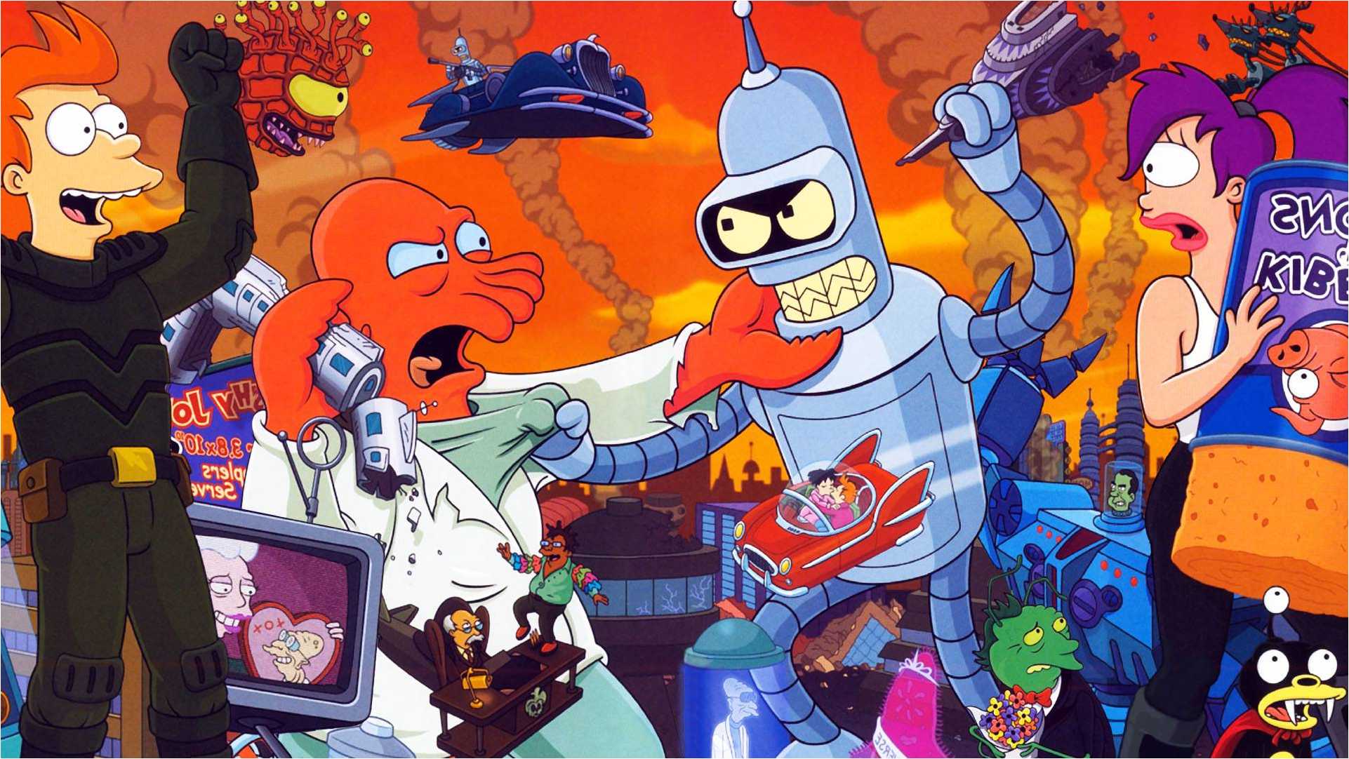 Detail Futurama Wallpapers Hd Nomer 18