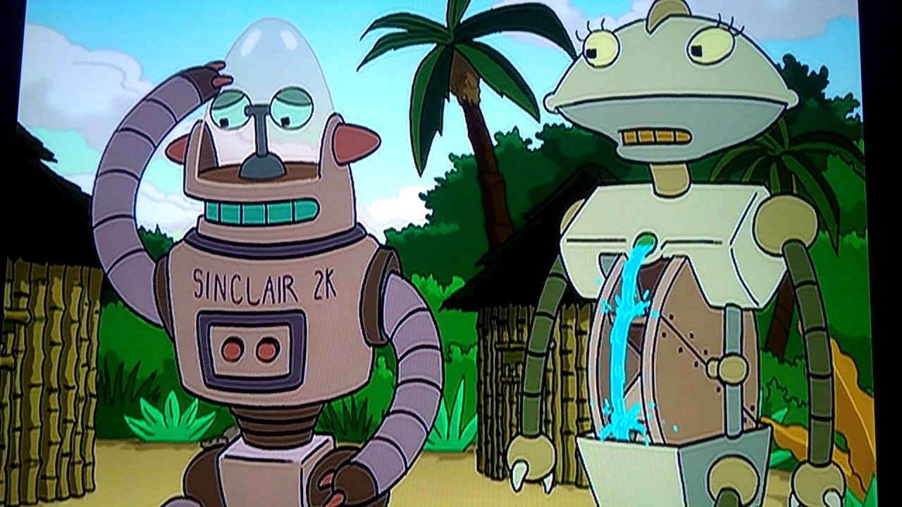 Download Futurama Water Wheel Robot Nomer 2