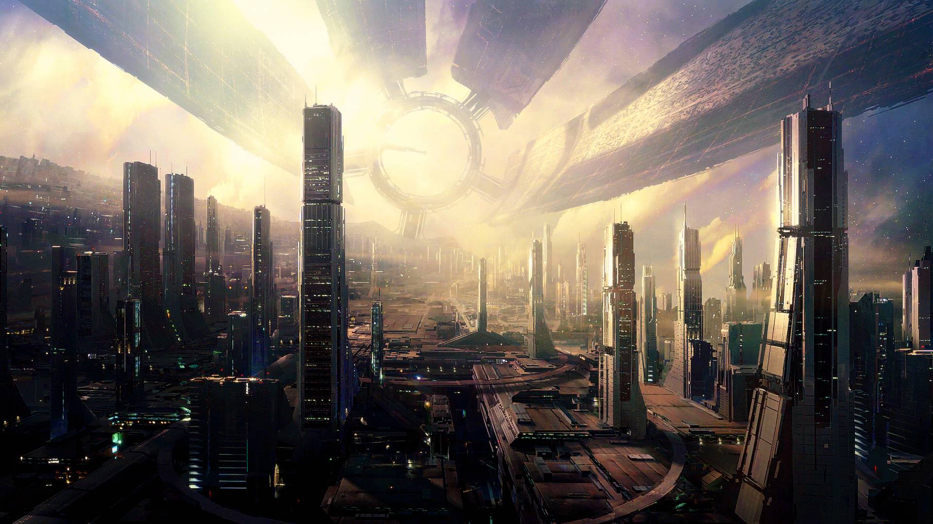 Detail Future City Wallpaper Nomer 12