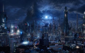 Download Future City Wallpaper Nomer 18