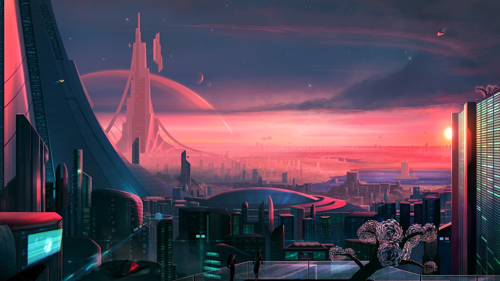 Detail Future City Wallpaper Nomer 21