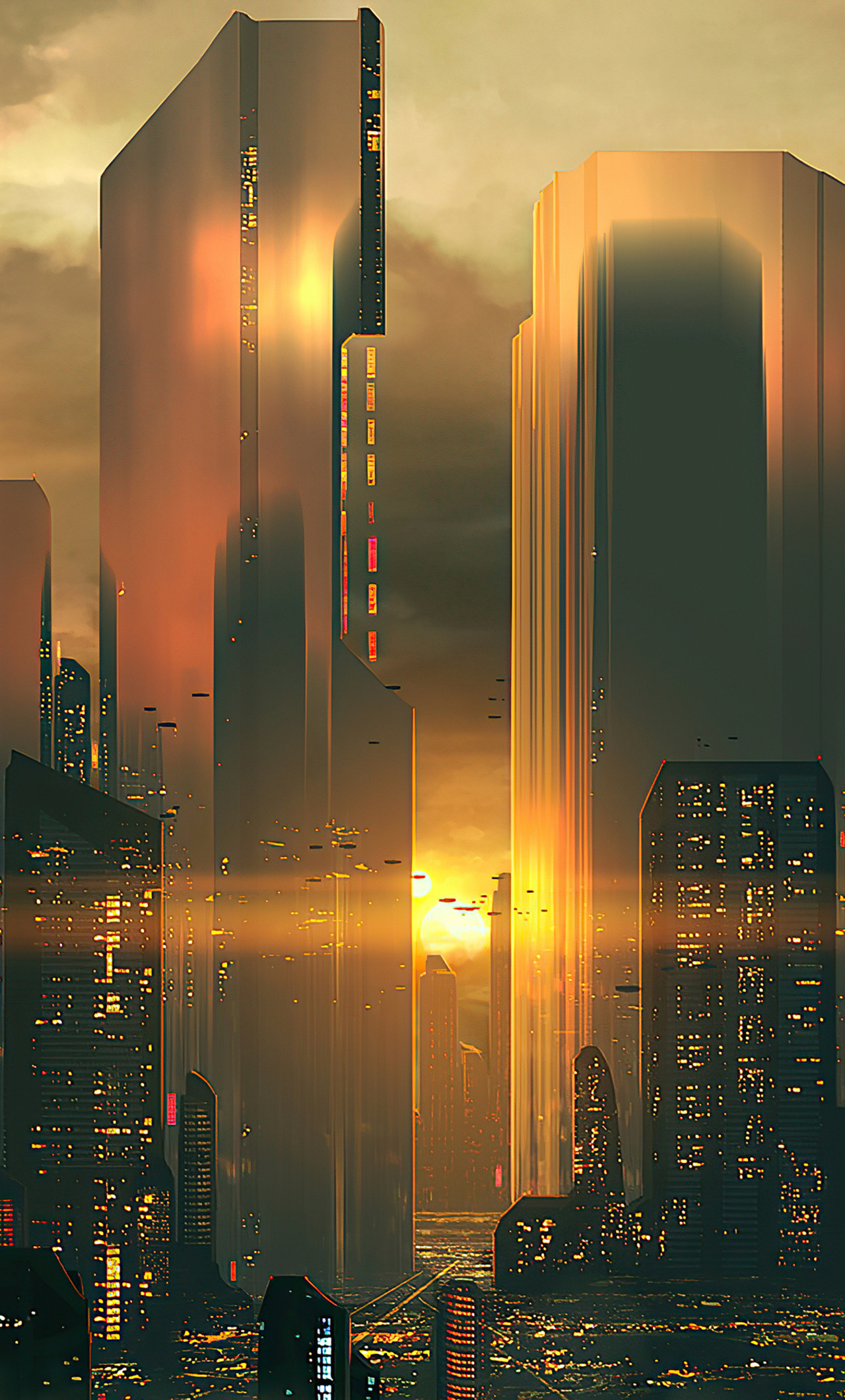 Detail Future City Wallpaper Nomer 42