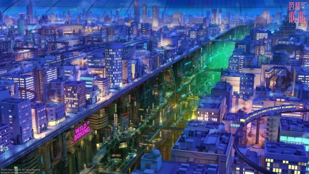 Detail Future City Wallpaper Nomer 50