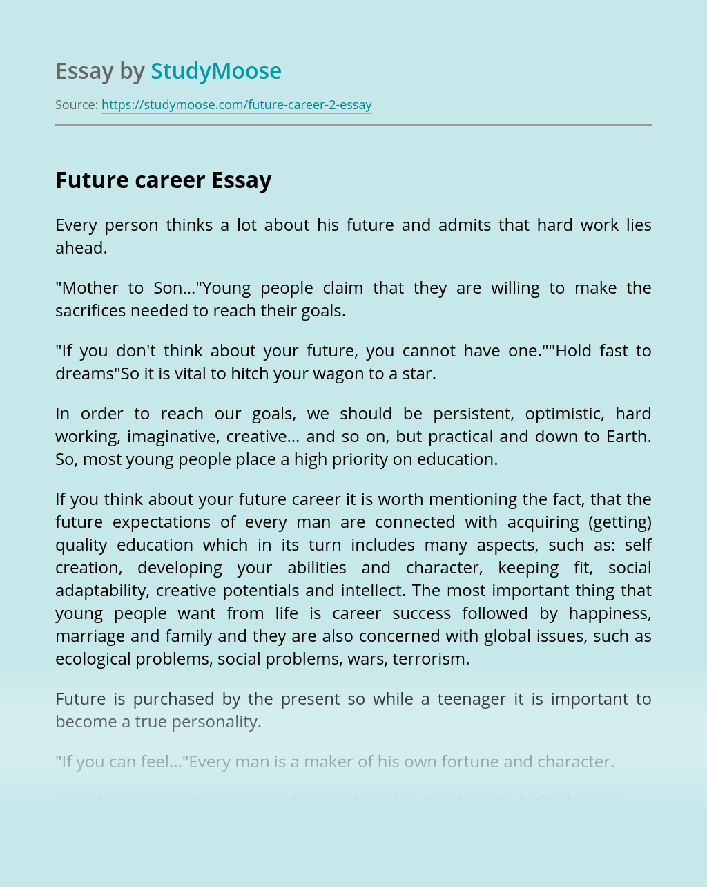 Detail Future Plan Contoh Nomer 57