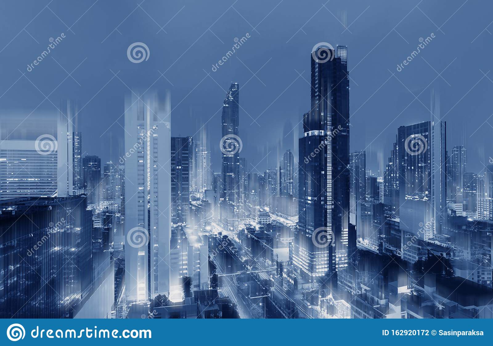 Detail Futuristic City Background Nomer 23