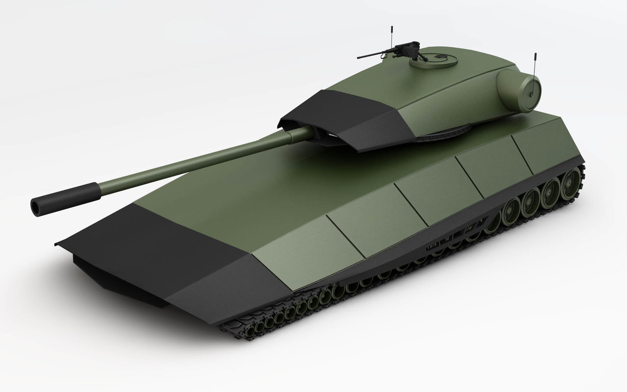 Detail Futuristic Tank Designs Nomer 55