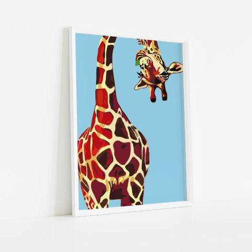 Detail Giraffe Gesicht Malen Nomer 7