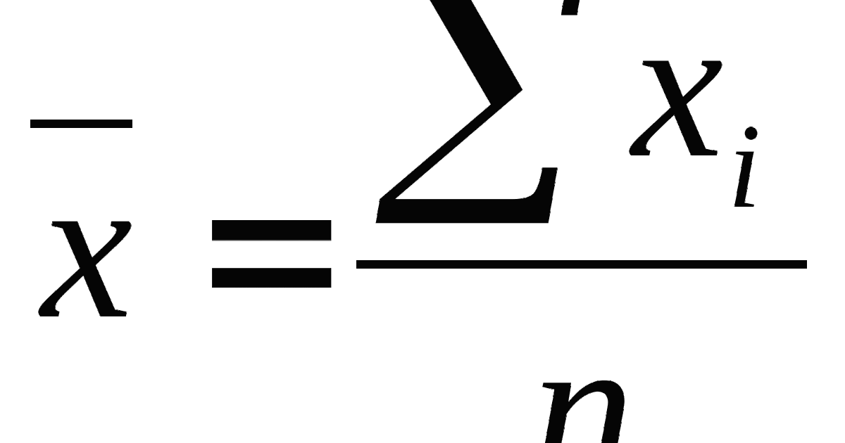 Detail Simbolo Matematico De Media Nomer 7