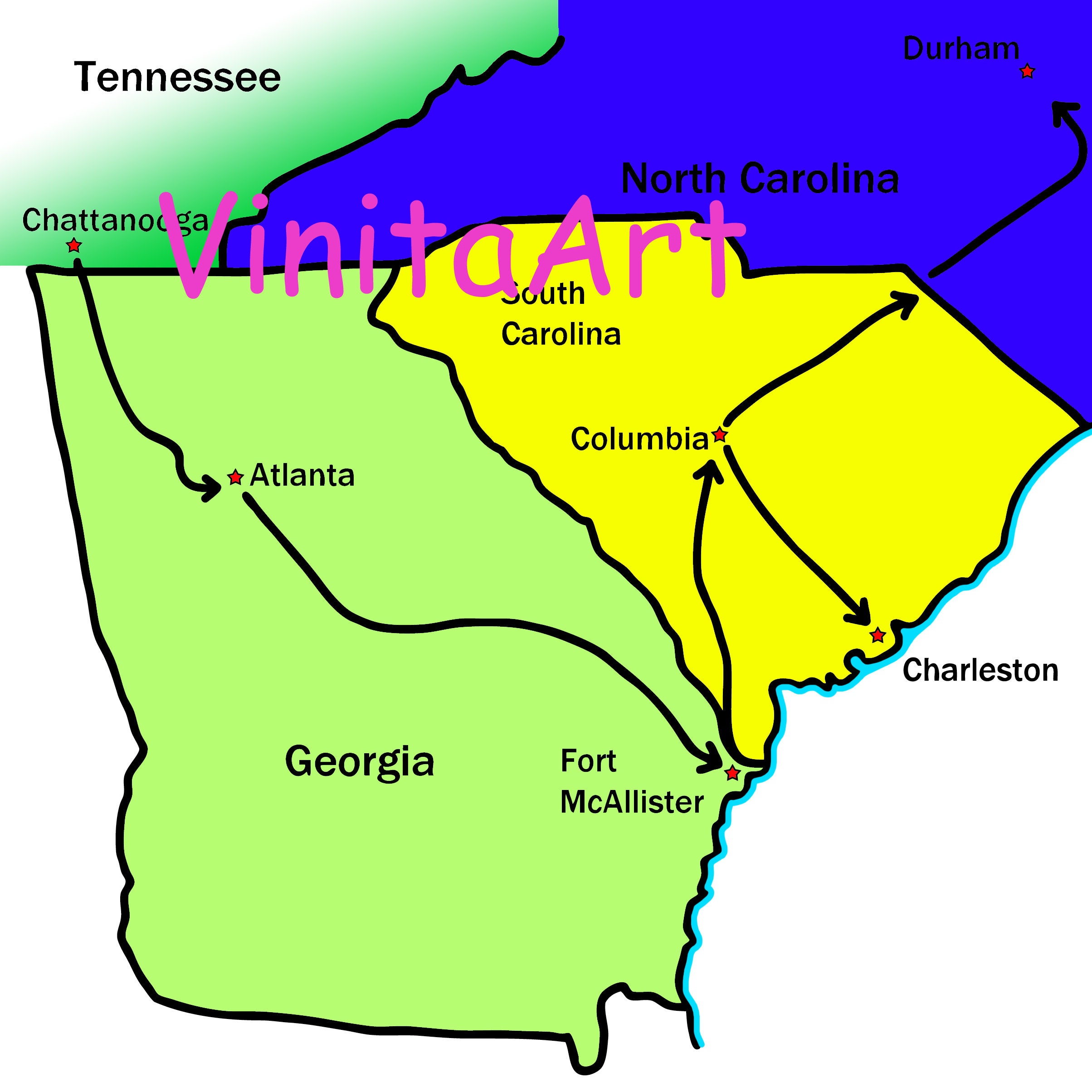 Detail Atlanta Usa Karte Nomer 21