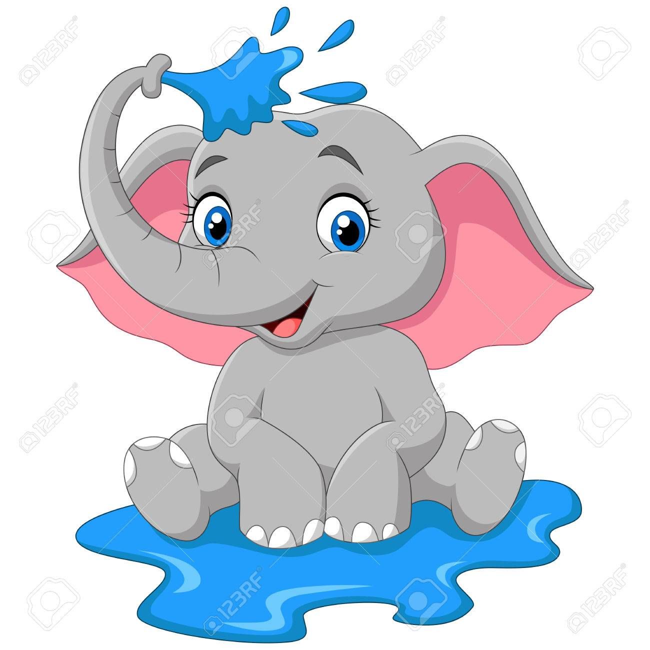 Elefant Comic Einfach - KibrisPDR