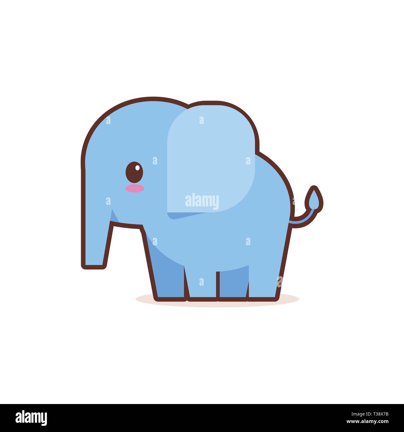 Detail Elefant Comic Einfach Nomer 6