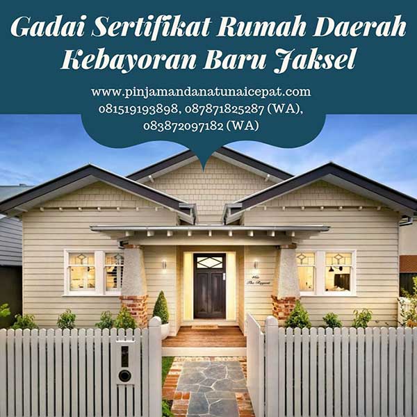 Detail Gadai Sertifikat Rumah Perorangan Jakarta Nomer 27