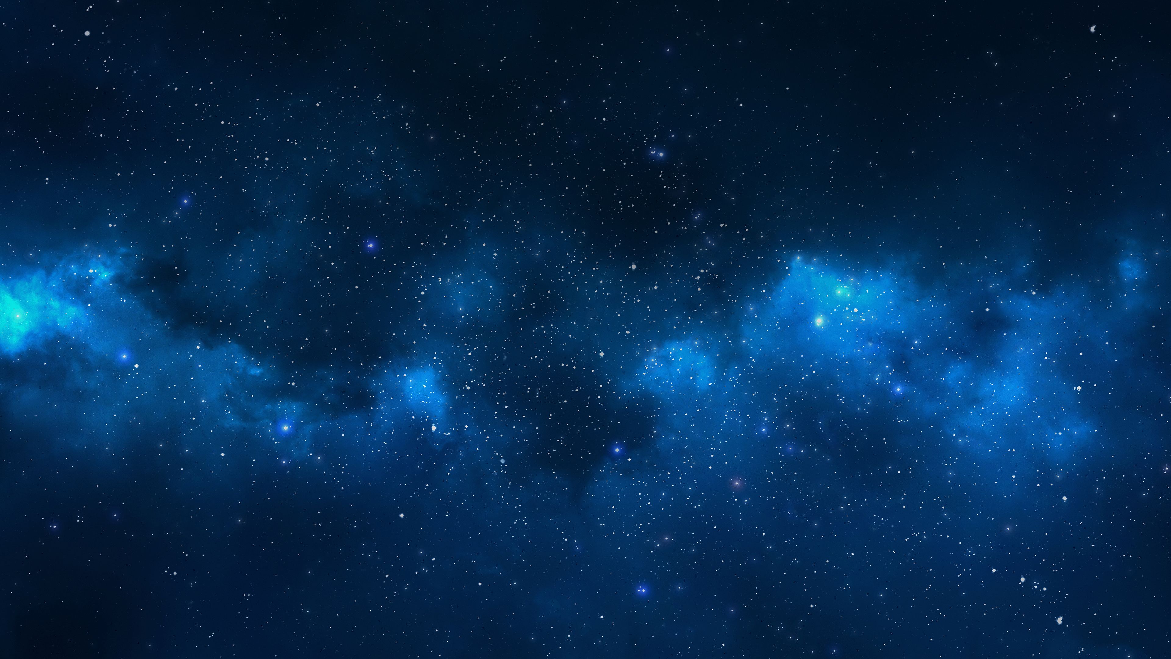 Galaxy Background Blue - KibrisPDR