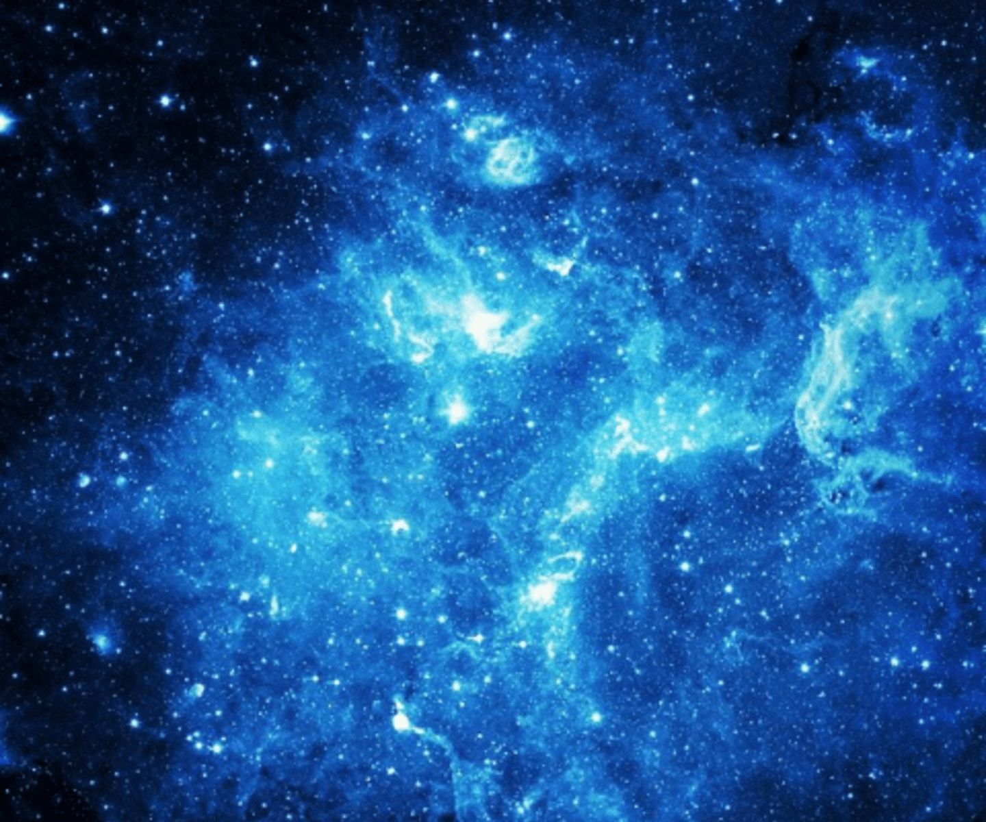 Detail Galaxy Background Blue Nomer 8