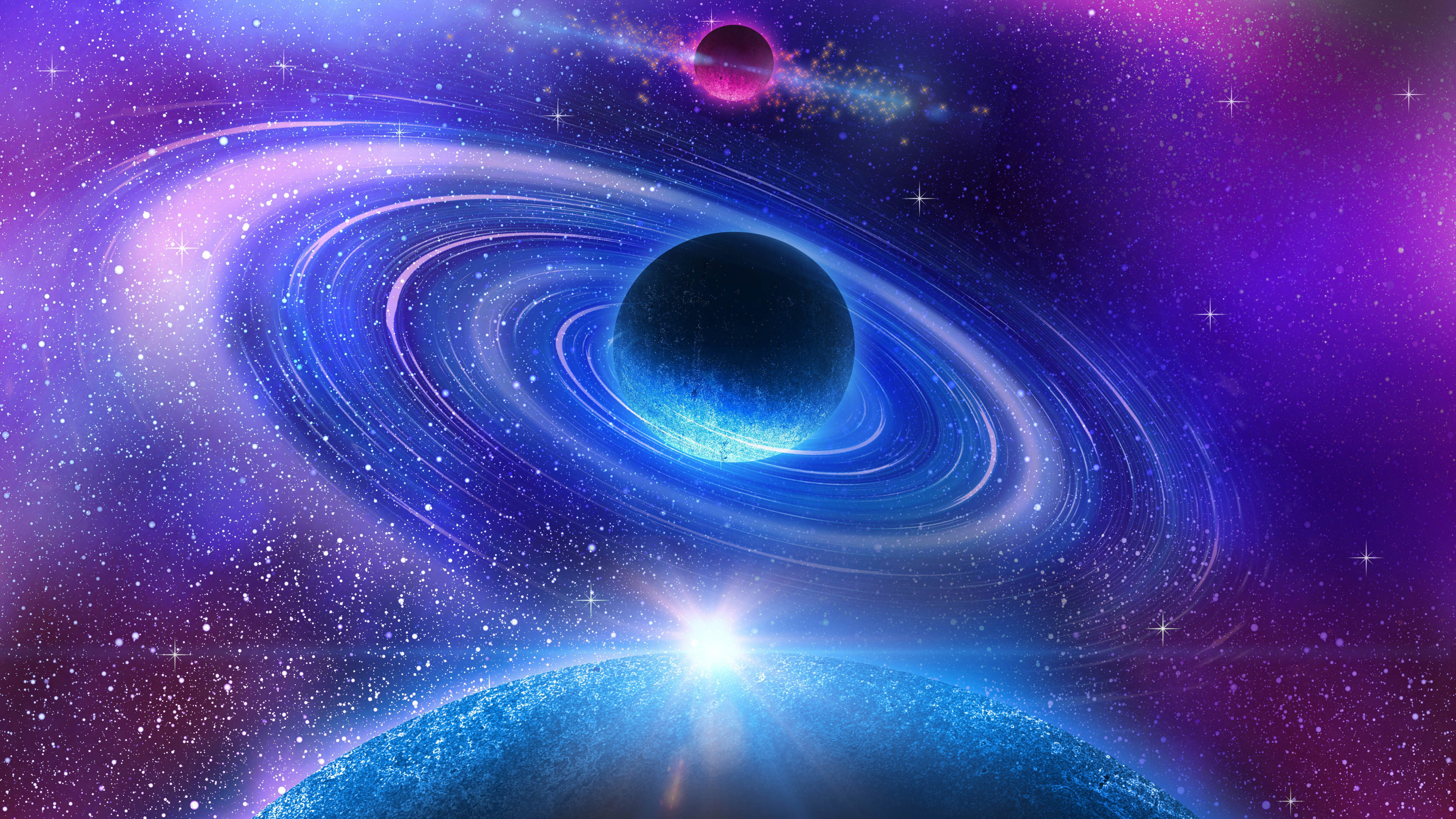 Detail Galaxy Hd Wallpaper 4k Nomer 42