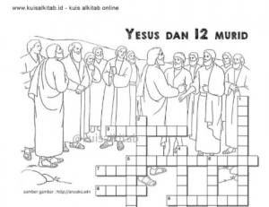 Detail Gambar 12 Murid Yesus Nomer 24