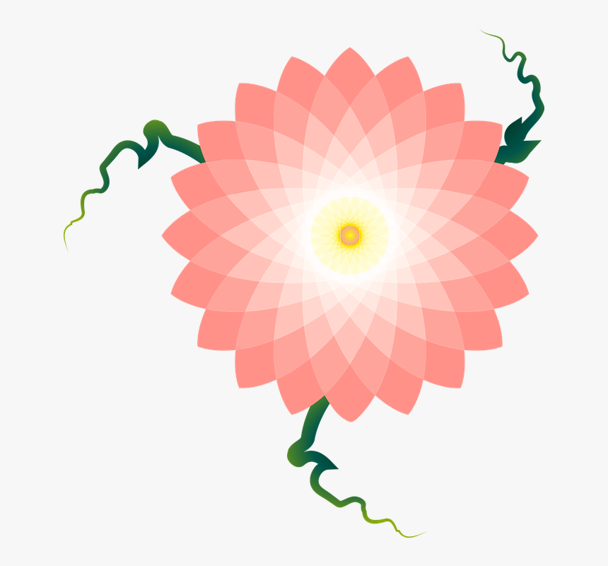 Detail Pattern Geometric Flower Nomer 3