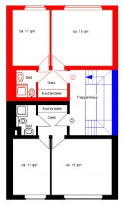 Detail Studentenwohnheim Grundriss Nomer 21