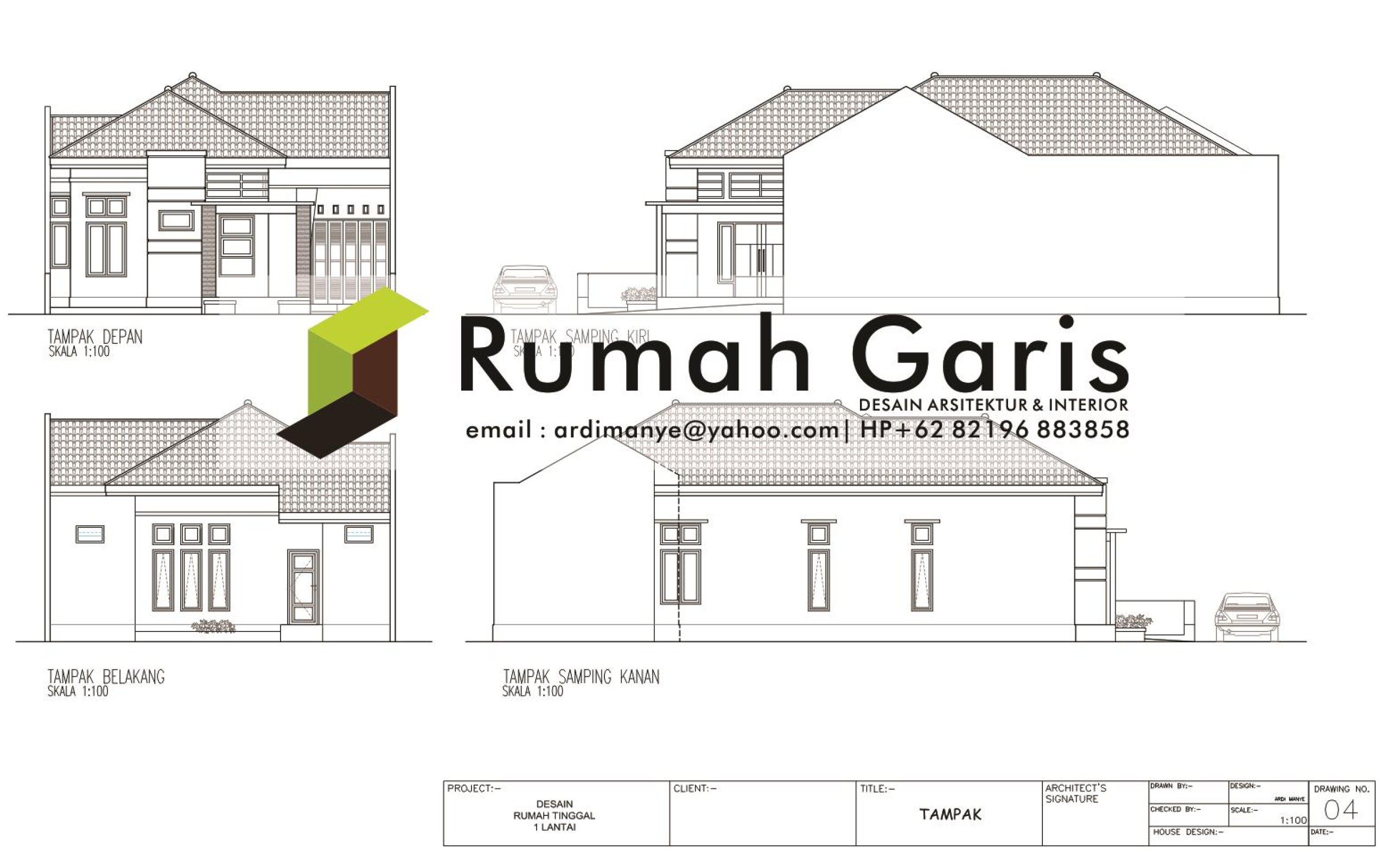 Detail Gambar 2 Dimensi Rumah Nomer 12