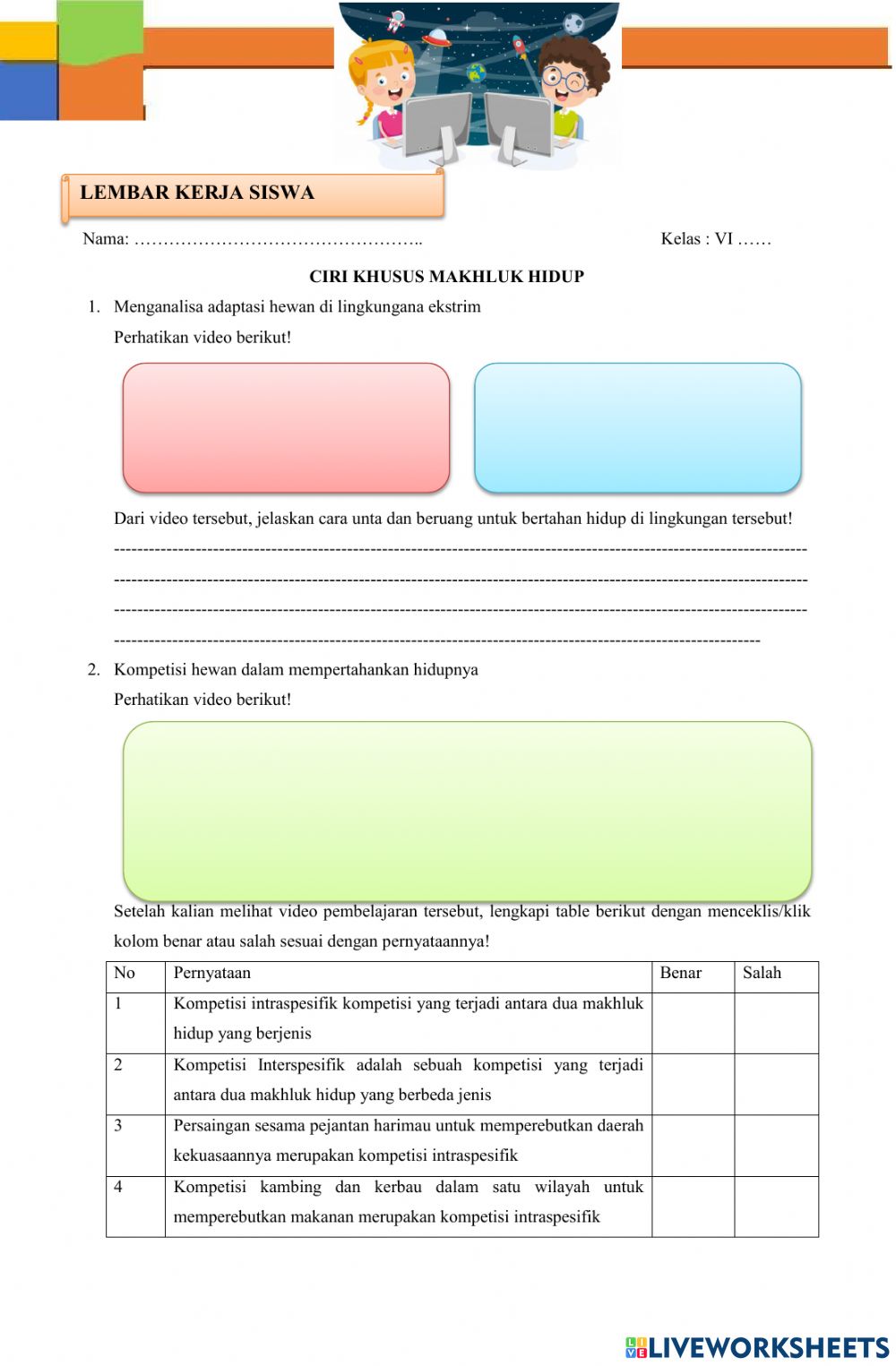 Detail Gambar 2 Spesies Hidup 1 Lingkungan Nomer 8