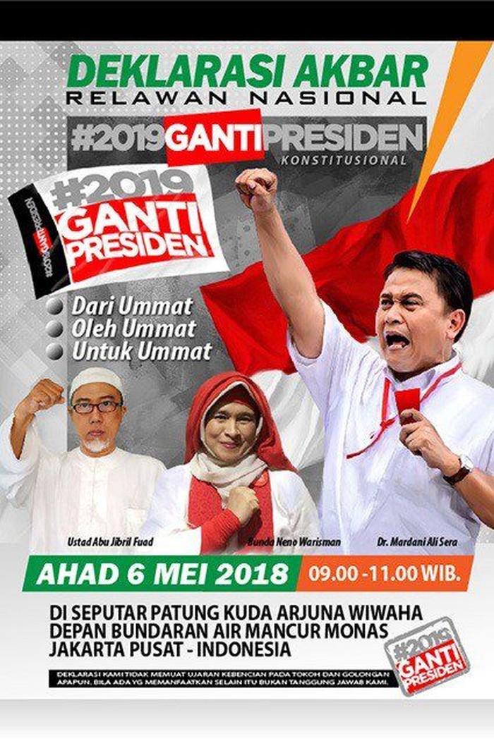 Detail Gambar 2019 Ganti Presiden Nomer 47