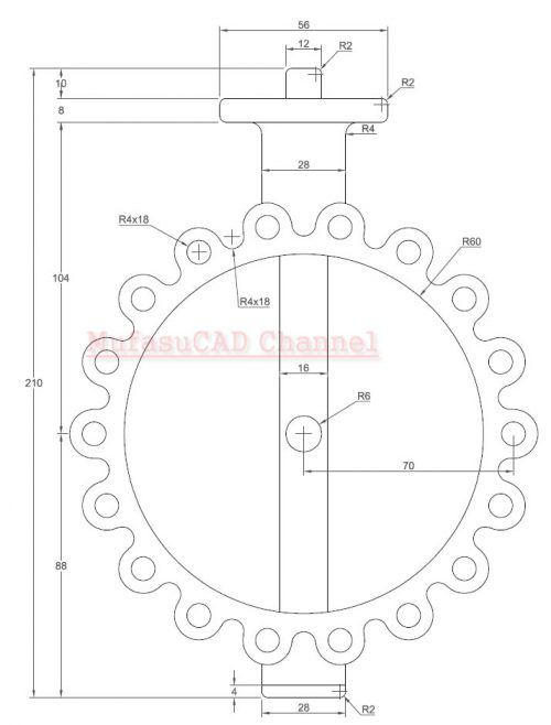 Detail Gambar 2d Autocad Nomer 14