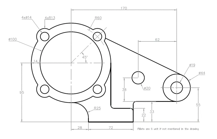 Detail Gambar 2d Autocad Nomer 52