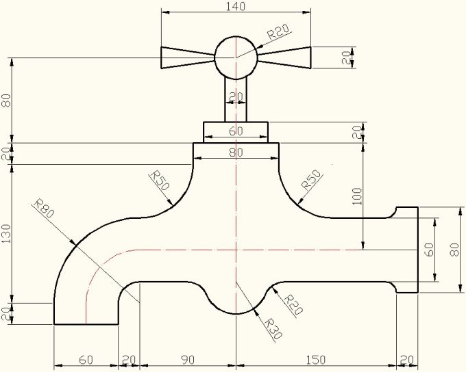 Detail Gambar 2d Di Autocad Nomer 16