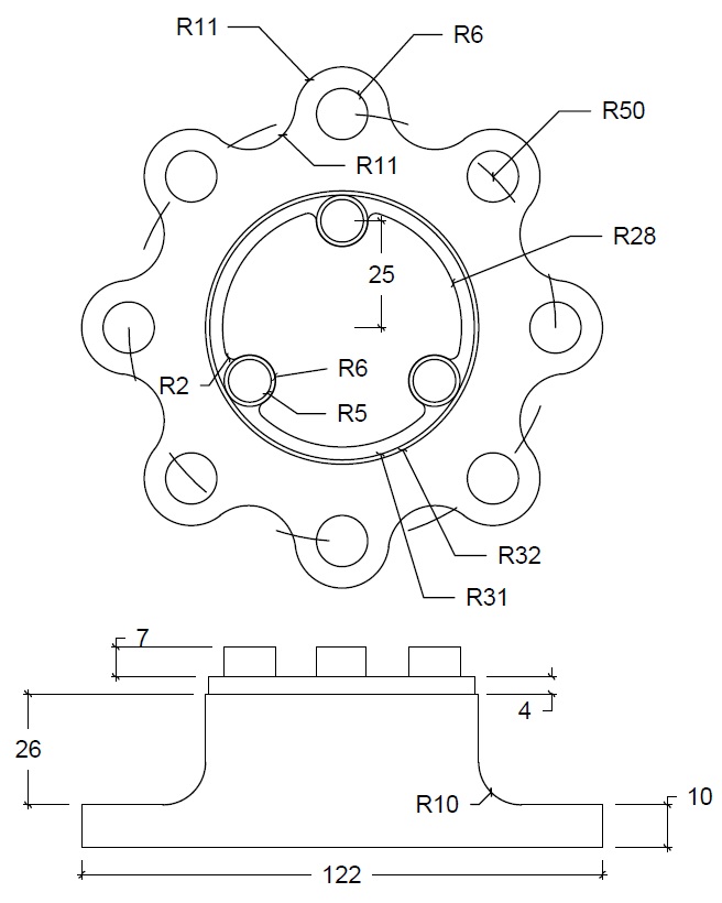 Detail Gambar 2d Di Autocad Nomer 4