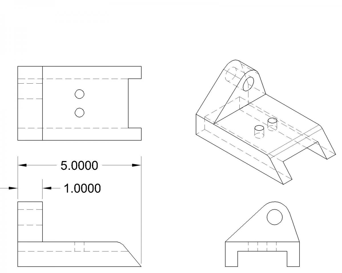 Detail Gambar 2d Di Autocad Nomer 55