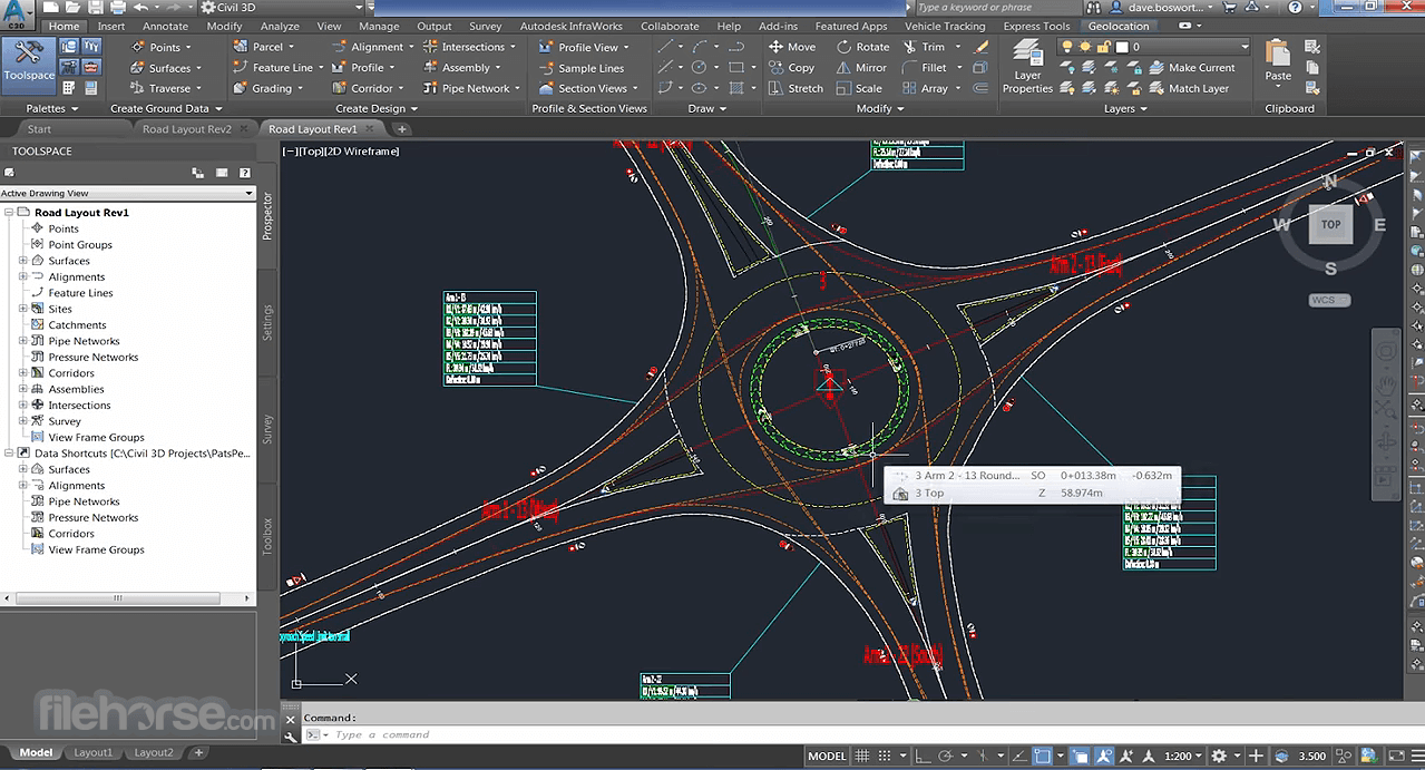 Detail Gambar 3 Dimensi Autocad Nomer 22