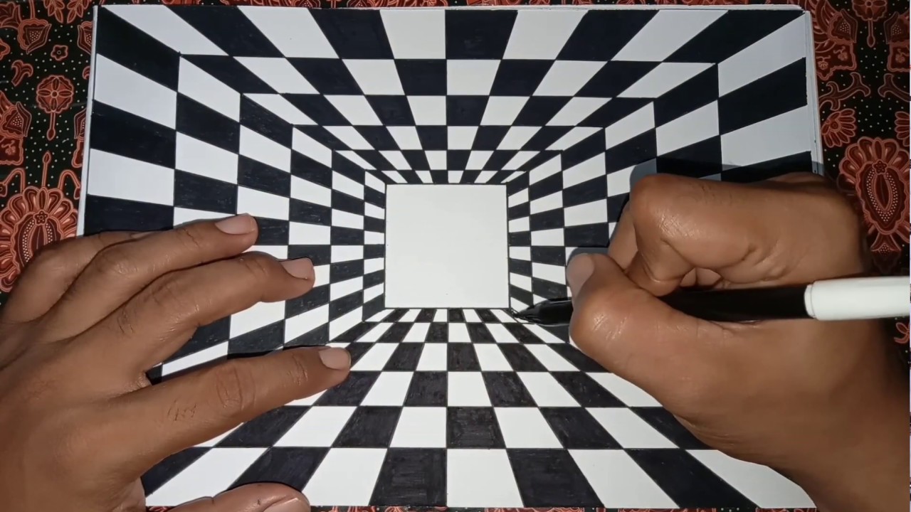 Detail Gambar 3 Dimensi Hitam Putih Nomer 2