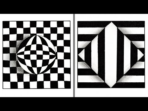 Detail Gambar 3 Dimensi Hitam Putih Nomer 7