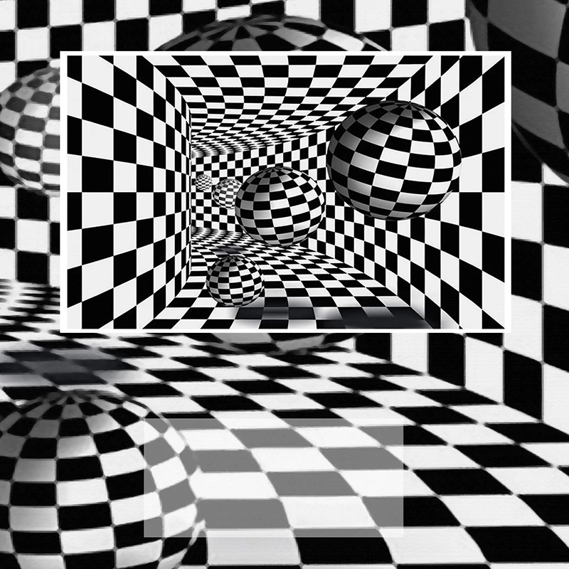 Detail Gambar 3 Dimensi Hitam Putih Nomer 8
