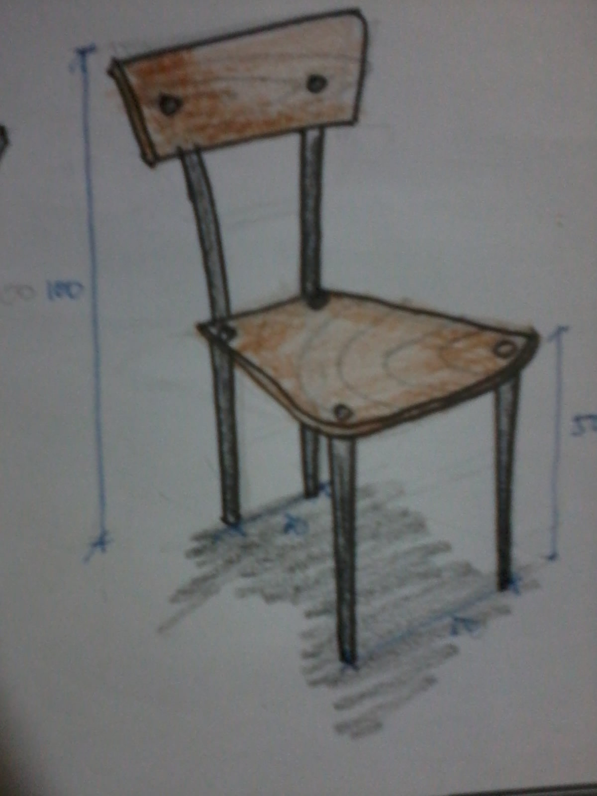Detail Gambar 3 Dimensi Kursi Nomer 18