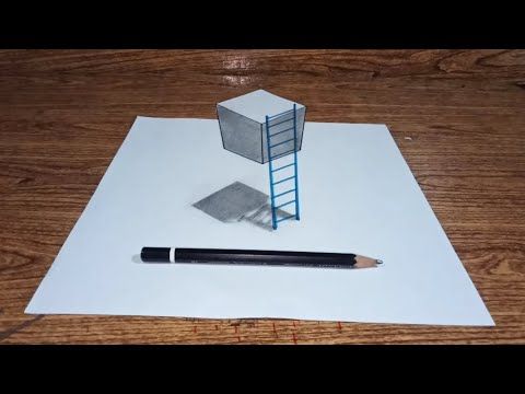 Detail Gambar 3 Dimensi Mudah Dengan Pensil Nomer 31
