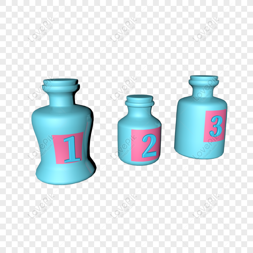 Detail Gambar 3d Botol Nomer 49