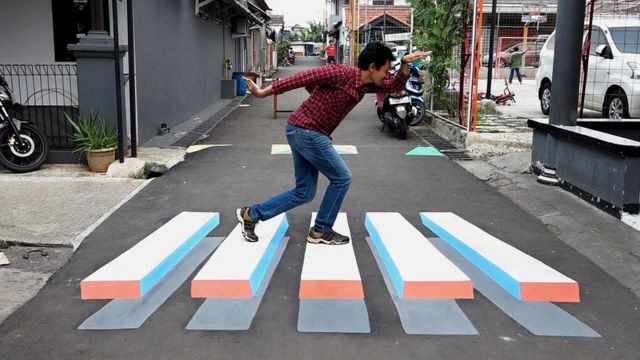 Gambar 3d Di Jalan Kampung - KibrisPDR