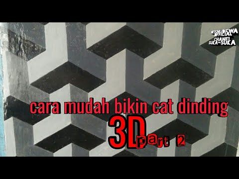 Detail Gambar 3d Di Tembok Mudah Nomer 45