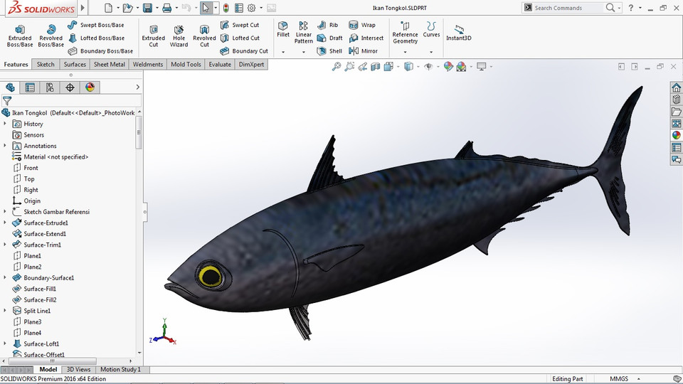 Detail Gambar 3d Ikan Nomer 40