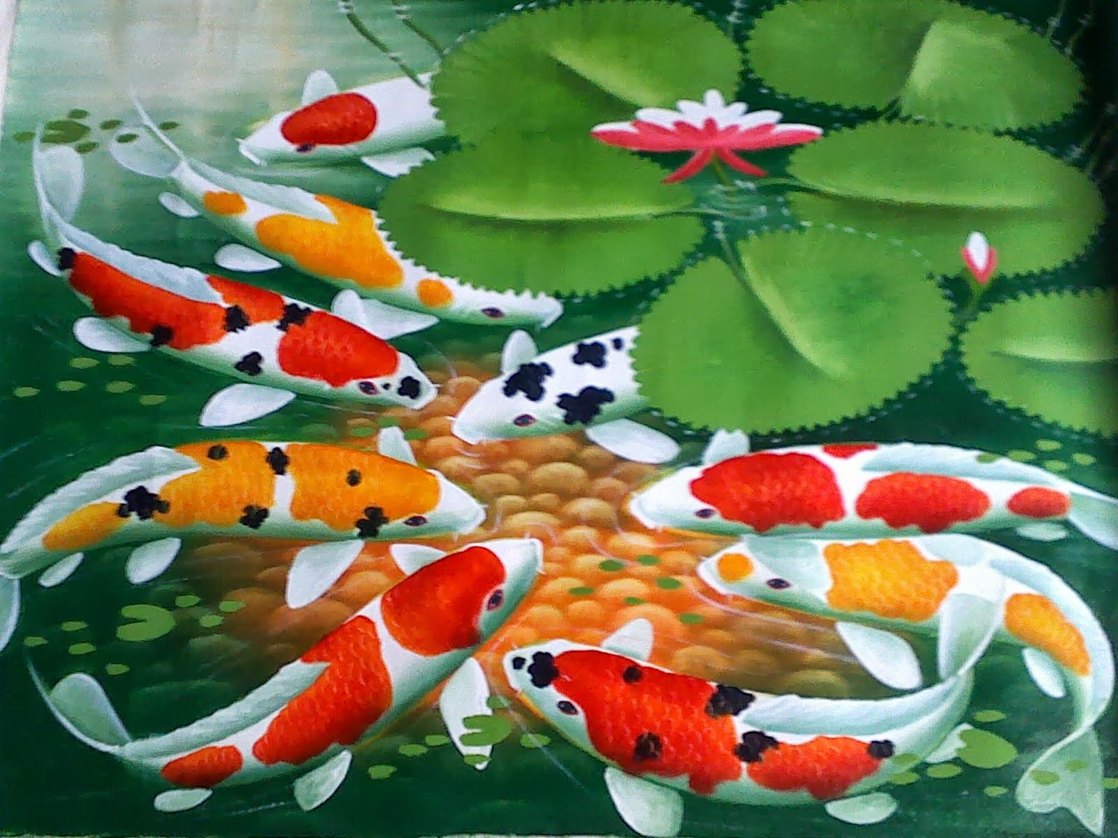 Detail Gambar 3d Ikan Koi Dalam Kolam Nomer 46