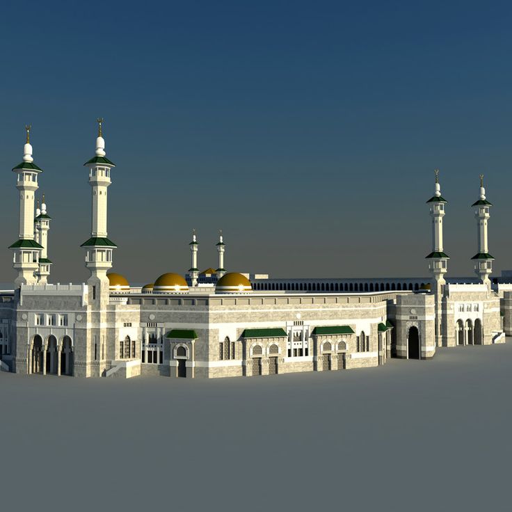 Detail Gambar 3d Masjid Nabawi Nomer 50