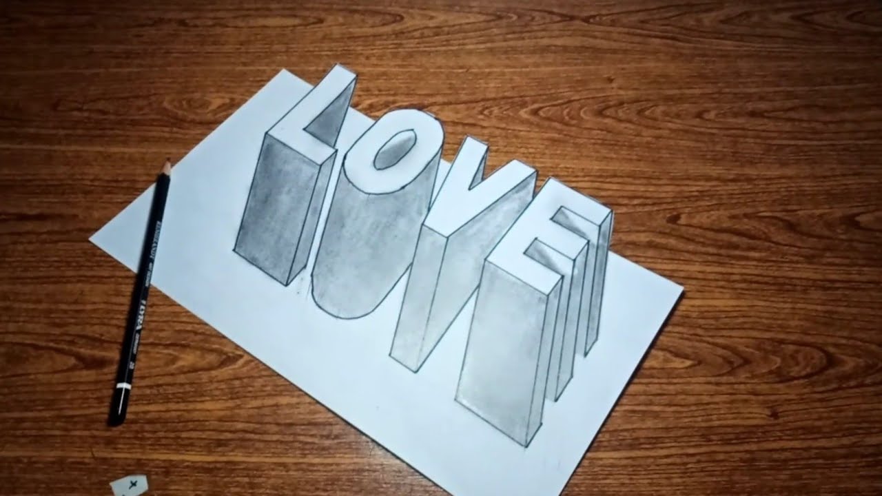 Detail Gambar 3d Mudah Ditiru Nomer 2
