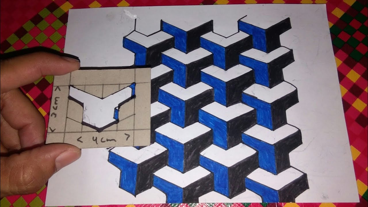 Detail Gambar 3d Mudah Ditiru Nomer 29