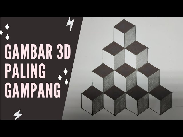 Detail Gambar 3d Mudah Ditiru Nomer 43