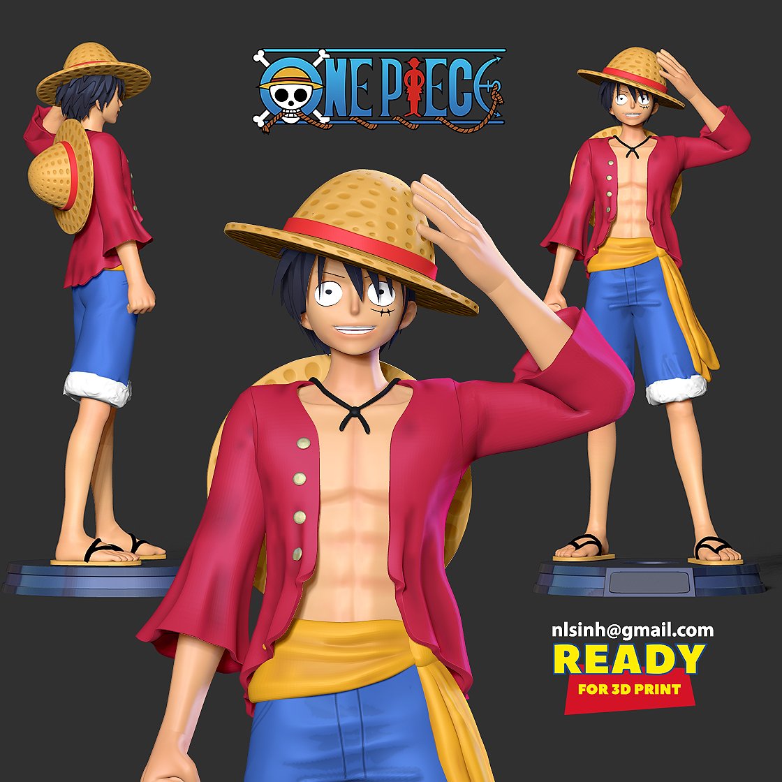 Detail Gambar 3d One Piece Nomer 8