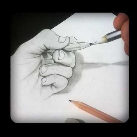 Detail Gambar 3d Pake Pensil Nomer 2